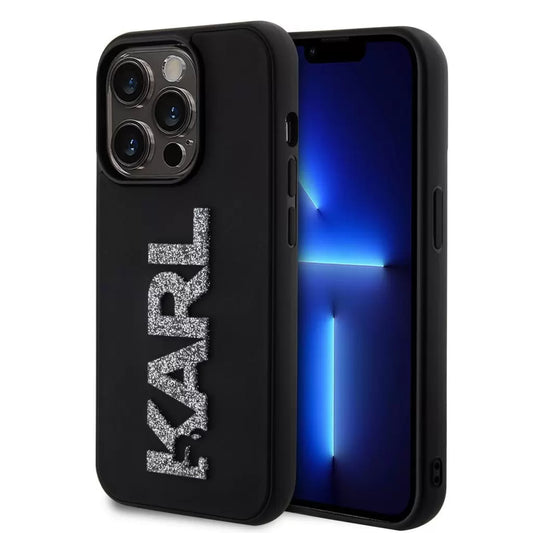 Karl Lagerfeld tok fekete KLHCP15X3DMBKCK Apple Iphone 15 Pro Max készülékhez -  iPhone 15 Pro Max tok a Domshop kínálatából