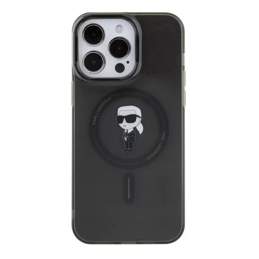 Karl Lagerfeld tok fekete KLHMP15XHFCKNOK Apple Iphone 15 Pro Max készülékhez -  iPhone 15 Pro Max tok a Domshop kínálatából