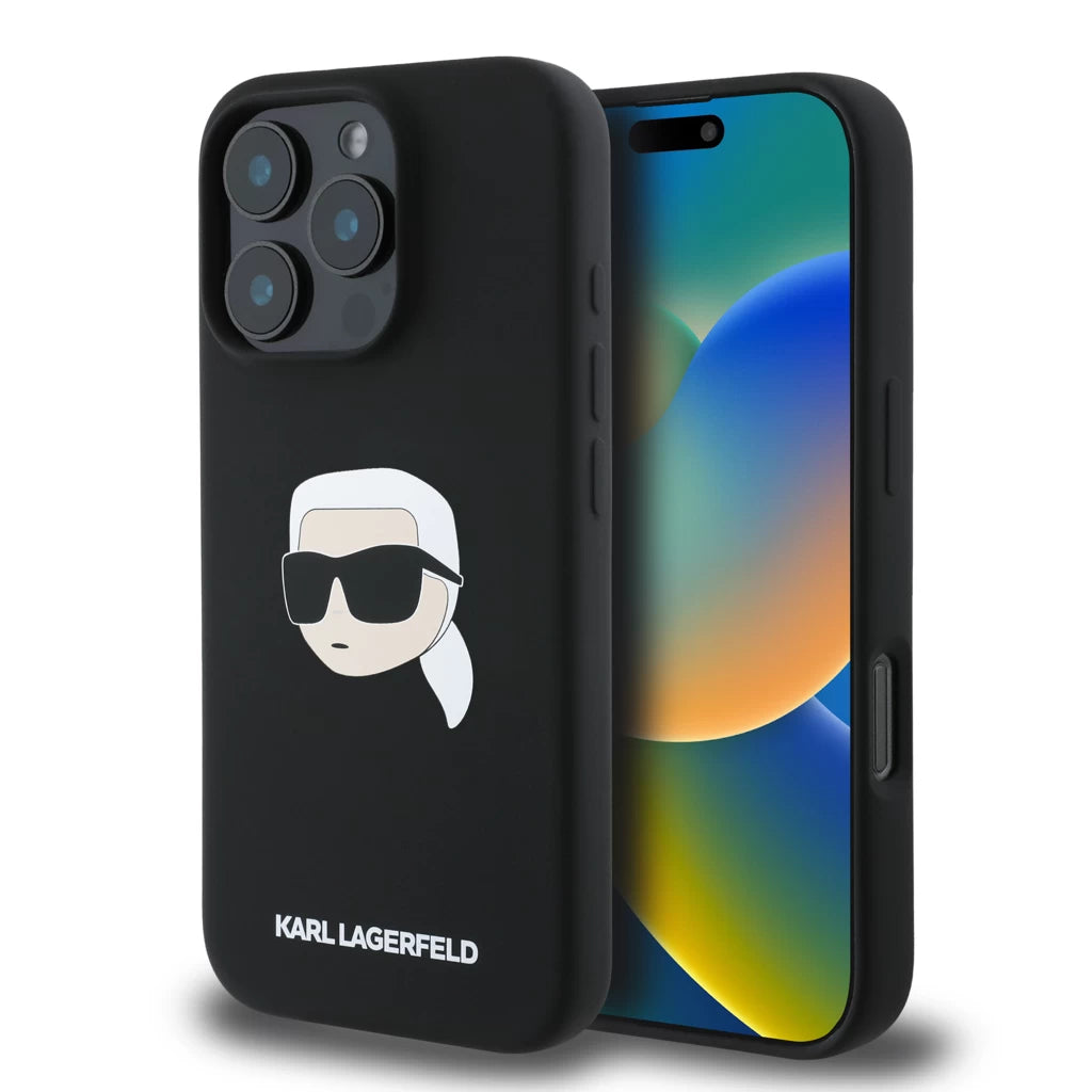 Karl Lagerfeld tok fekete KLHMP16LSKHPPLK Apple Iphone 16 Pro készülékhez -  iPhone 16 Pro tok a Domshop kínálatából