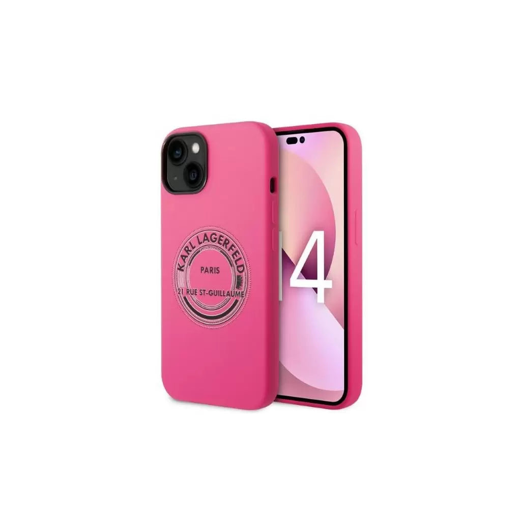 Karl Lagerfeld tok pink KLHCP14MSRSGRCF Apple iPhone 14 Plus készülékhez -  iPhone 14 Plus tok a Domshop kínálatából