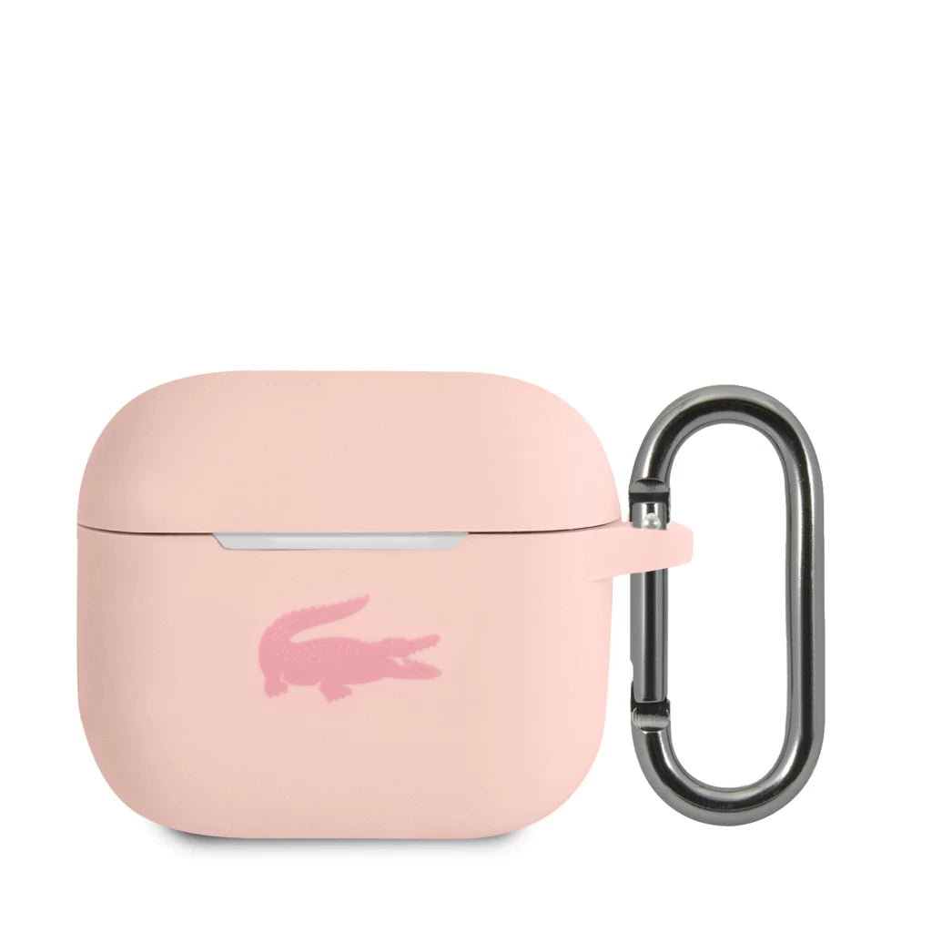Lacoste Liquid Silicone Glossy Printing Logo tok Airpods 3 készülékhez rózsaszín -  AirPods 3 tok a Domshop kínálatából