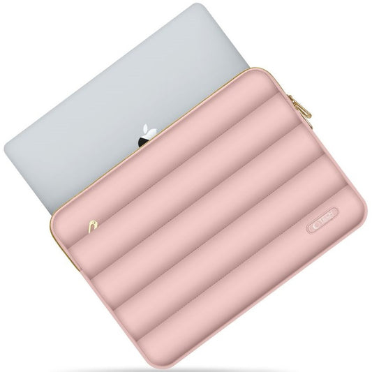 Laptop táska, 15 - 16" készülékhez, TP Puffy, rózsaszín -  15-16" laptop táskák a Domshop kínálatából