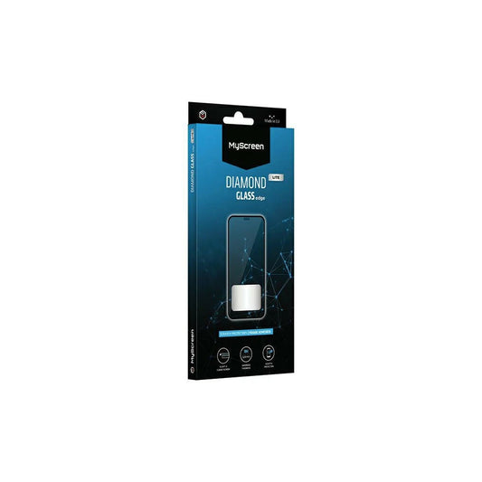 MS Diamond Glass Edge Lite FG üvegfólia iPhone 16 Pro Max 6.9" készülékhez fekete Full Glue -  iPhone 16 Pro Max tok a Domshop kínálatából