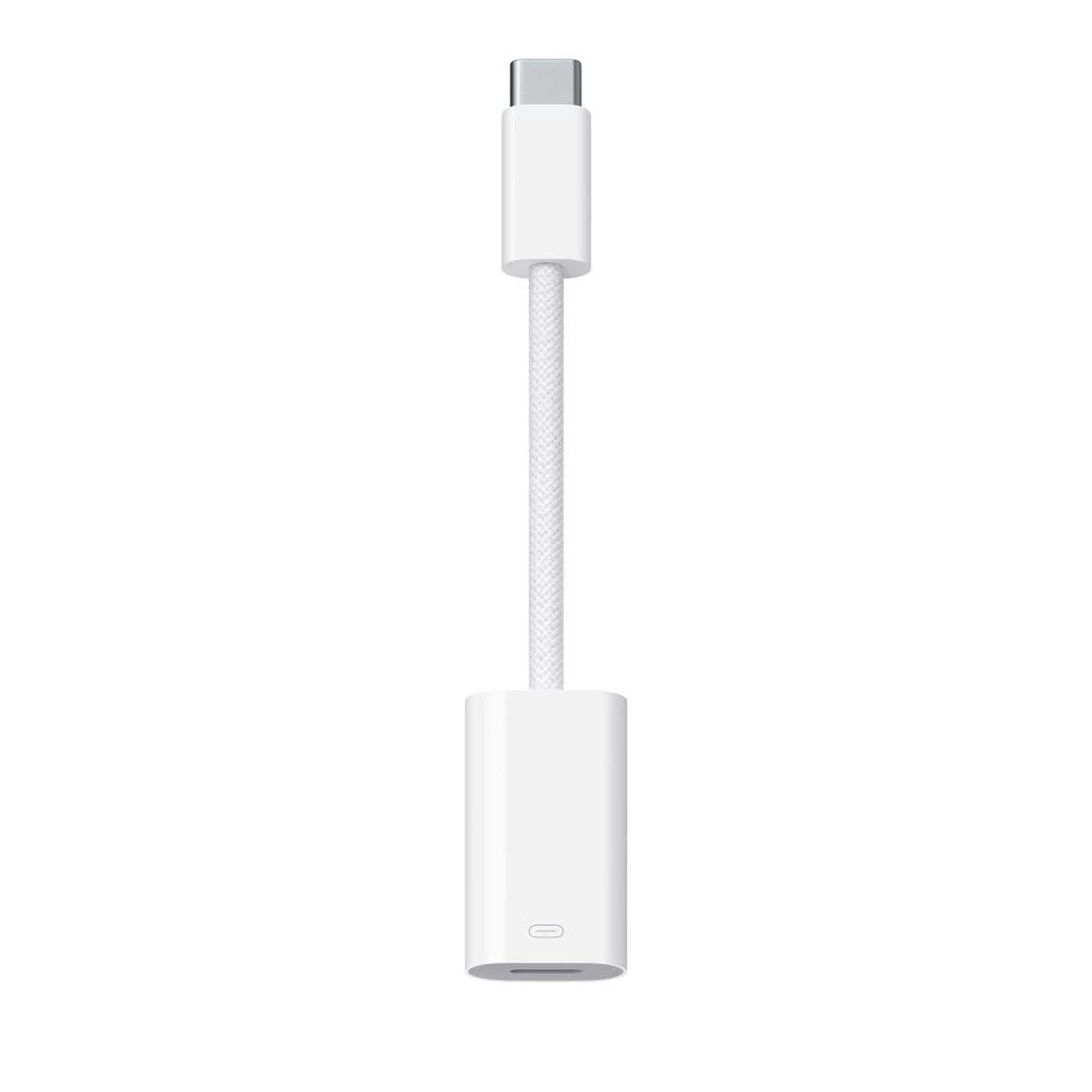 MUQX3ZM/A Apple USB-C/Lightning adapter fehér -  Átalakító, hub a Domshop kínálatából