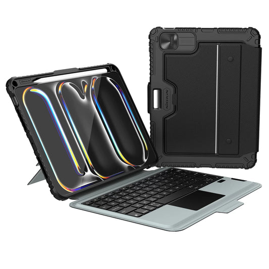 Nillkin Bumper Combo billentyűzetes tok (Backlit Version) iPad Pro 11 2024 készülékhez fekete -  iPad Pro 11" (2024) tok a Domshop kínálatából