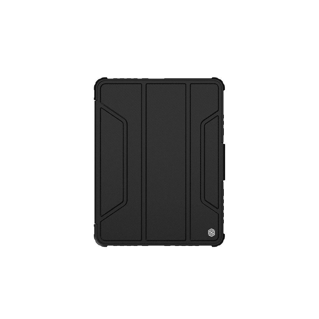 Nillkin Bumper PRO védő, állványos tok iPad Air 4/5/10.9 (2020/11/2024/2025) és iPad Pro 11 (2020/2021/2022) készülékhez fekete -  iPad Pro 11" (2020/2021/2022) és iPad Air 10.9" (2020/2022) és iPad Air 11" (2024/2025) tok a Domshop kínálatából