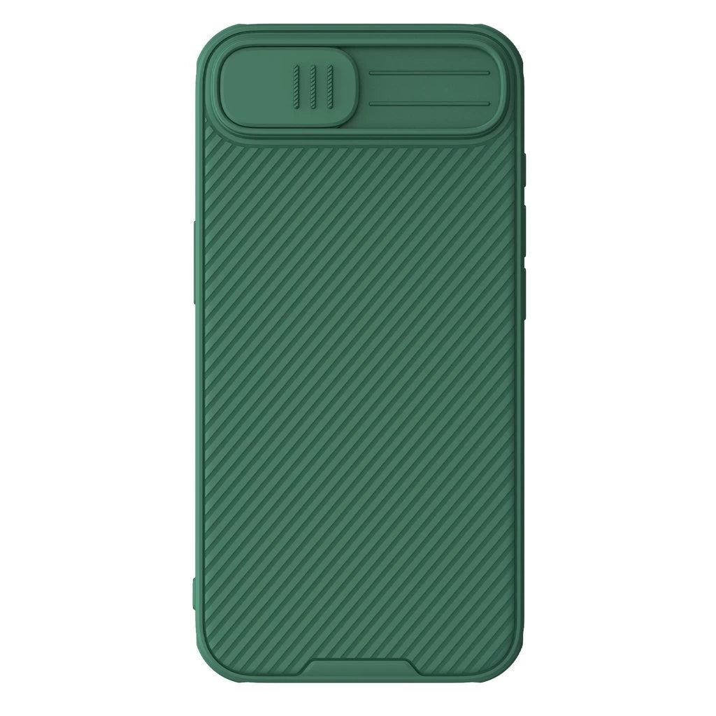 Nillkin CamShield PRO kemény tok Apple iPhone 16e készülékhez mélyzöld -  iPhone 16e tok a Domshop kínálatából