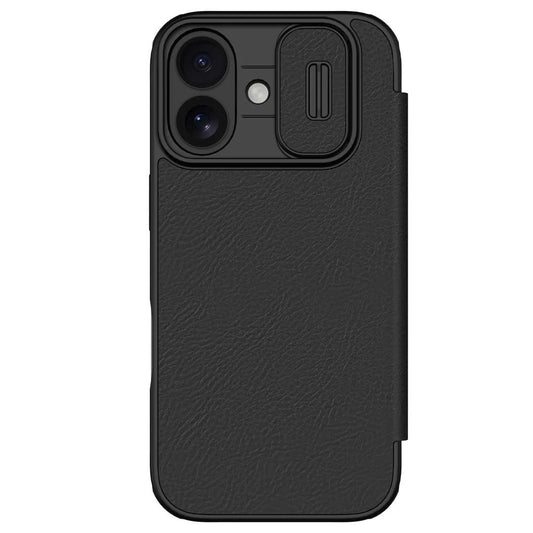 Nillkin Qin Book PRO tok Apple iPhone 17 készülékhez fekete -  iPhone 17 tok a Domshop kínálatából