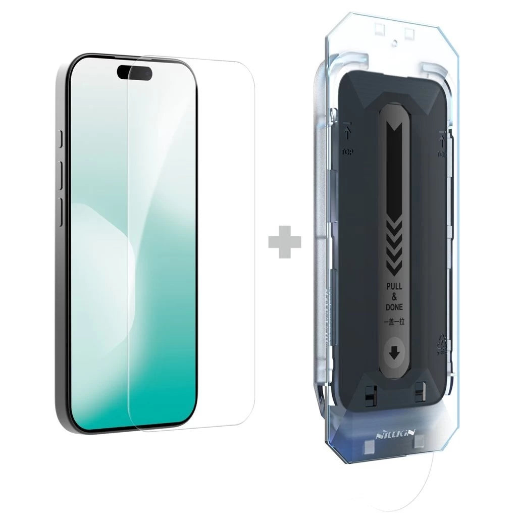 Nillkin Tempered Glass 0.2mm H+ PRO 2.5D kijelzővédő Apple iPhone 17 Pro készülékhez (applikátorral) -  iPhone 17 Pro fólia a Domshop kínálatából