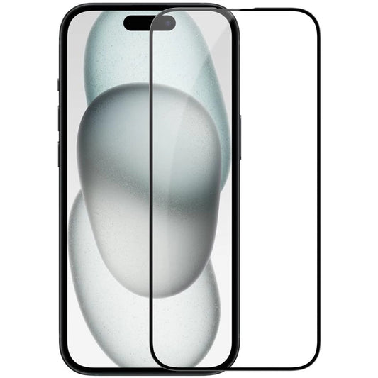 Nillkin edzett üveg kijelzővédő 2.5D CP+ PRO Apple iPhone 15 készülékhez fekete -  iPhone 15/16 fólia a Domshop kínálatából
