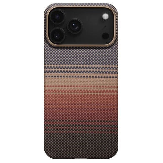 Pitaka Ultra Slim Apple iPhone 17 Pro Max hátlap tok, Aramid, MagSafe, sunset -  iPhone 17 Pro Max tok a Domshop kínálatából