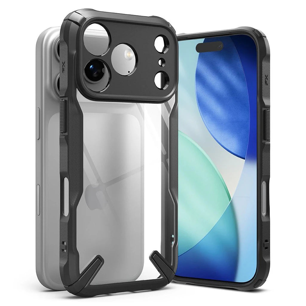 RINGKE FUSION X iPhone 17 Pro Max tok készülékhez fekete -  iPhone 17 Pro Max tok a Domshop kínálatából