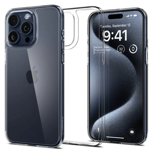 SPIGEN AIRSKIN HYBRID iPhone 15 Pro készülékhez tok kristálytiszta -  iPhone 15 Pro tok a Domshop kínálatából