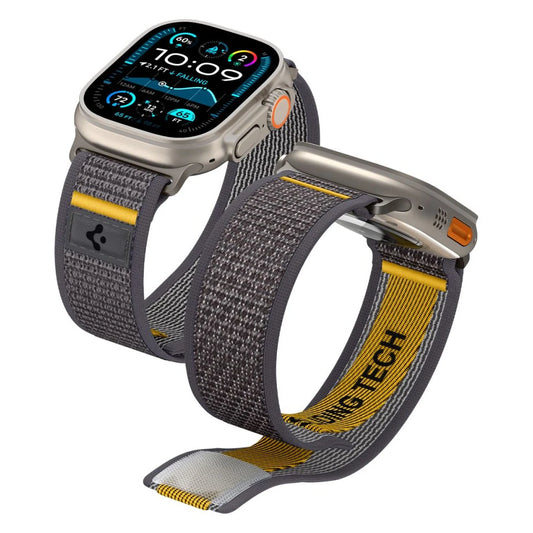 SPIGEN ATHLEX AIR Apple Watch 8/9/10/11/SE/ULTRA (44/45/46/49 MM) készülékhez tok aktív szürke -  Apple Watch Szövet Szíjak a Domshop kínálatából