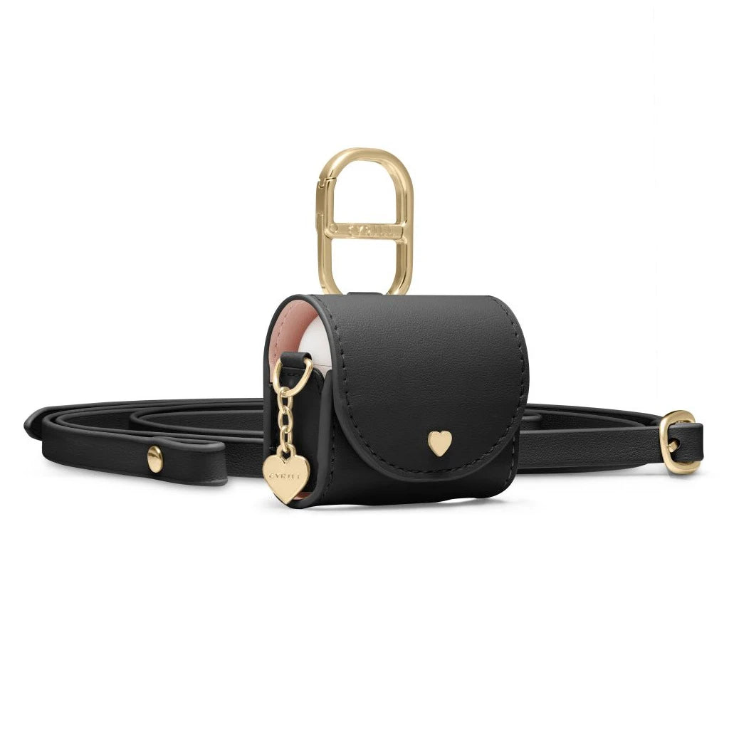 SPIGEN CYRILL MINI BAG APPLE AIRPODS 4 készülékhez fekete -  AirPods 4 tok a Domshop kínálatából