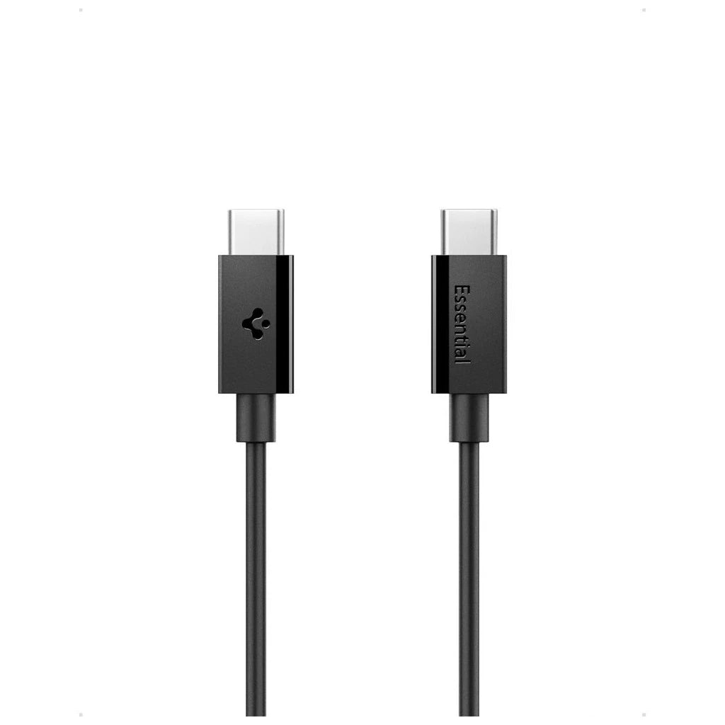 SPIGEN EB6010CC ESSENTIAL Type-C kábel 60W 100CM fekete -  USB-C kábel a Domshop kínálatából