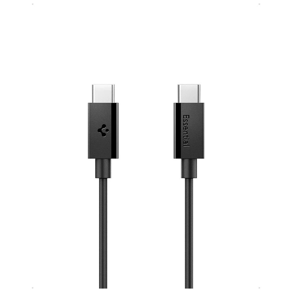 SPIGEN EB6020CC ESSENTIAL TYPE-C kábel 60W 200CM fekete -  USB-C kábel a Domshop kínálatából