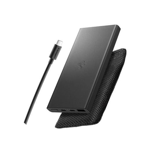 SPIGEN ESSENTAIL EA2210 hordozható töltő 10000MAH 22.5W fekete -  Power Bank a Domshop kínálatából