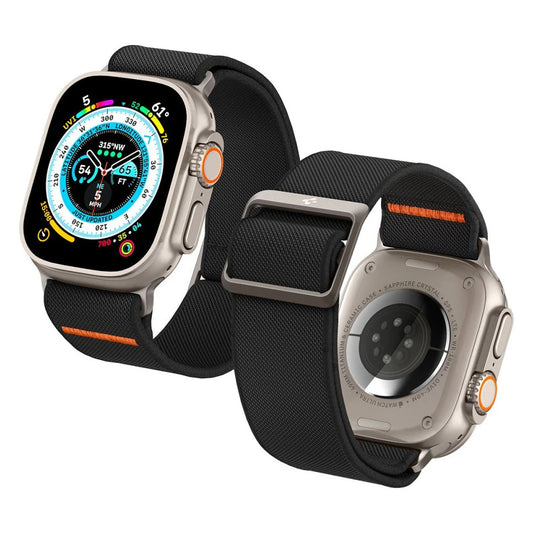 SPIGEN FIT LITE ULTRA Apple Watch 8/9/10/11/SE/ULTRA készülékhez (44/45/46/49 MM) fekete -  Apple Watch Szövet Szíjak a Domshop kínálatából