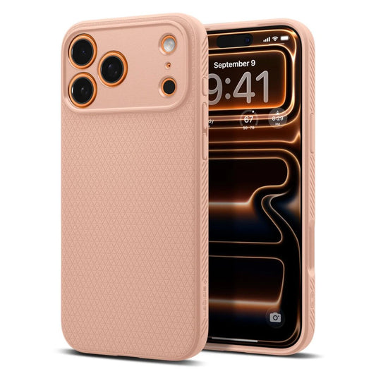 SPIGEN LIQUID AIR iPhone 17 Pro Max készülékhez tok rózsaszín Titanium -  iPhone 17 Pro Max tok a Domshop kínálatából