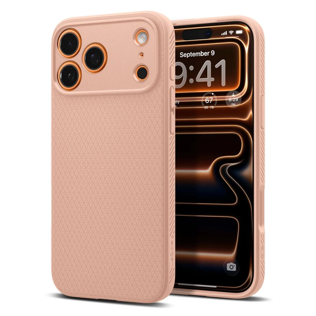 SPIGEN LIQUID AIR iPhone 17 Pro Max készülékhez tok rózsaszín Titanium -  iPhone 17 Pro Max tok a Domshop kínálatából