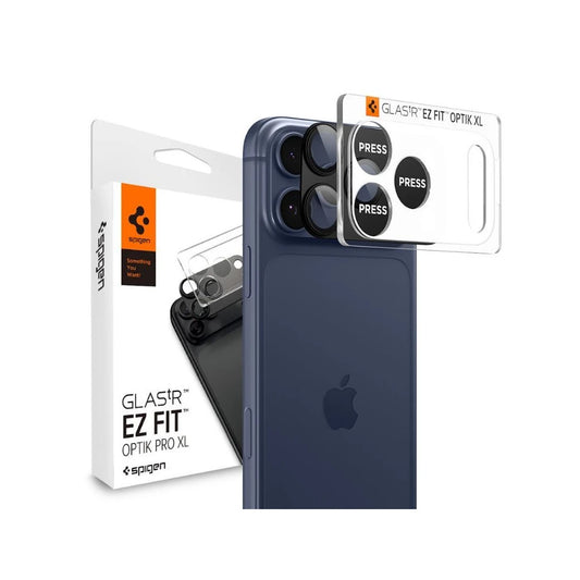 SPIGEN OPTIK PRO XL GLAS.TR "EZ FIT" kameravédő iPhone 17 Pro Max készülékhez fekete -   a Domshop kínálatából