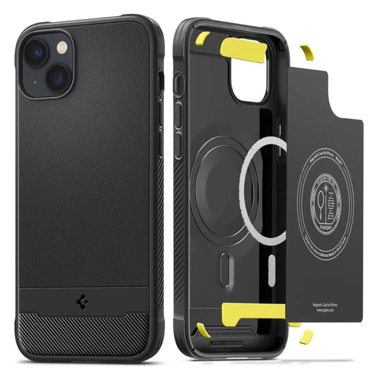 SPIGEN RUGGED ARMOR MAG MAGSAFE iPhone 14 készülékhez tok matte fekete -  iPhone 13/14 tok a Domshop kínálatából