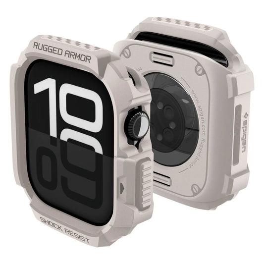 SPIGEN RUGGED ARMOR V2 Apple Watch 10/11 (42 mm) készülékhez dűne bézs -   a Domshop kínálatából