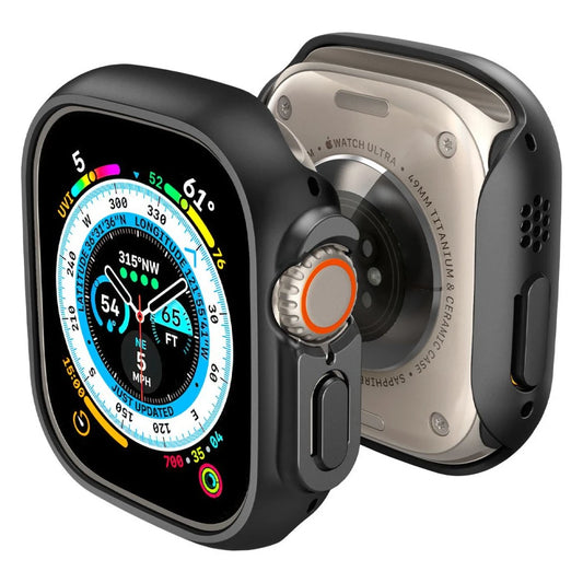 SPIGEN THIN FIT Apple Watch Ultra 1/2/3 (49 MM) készülékhez tok fekete -  Apple Watch Tokok a Domshop kínálatából