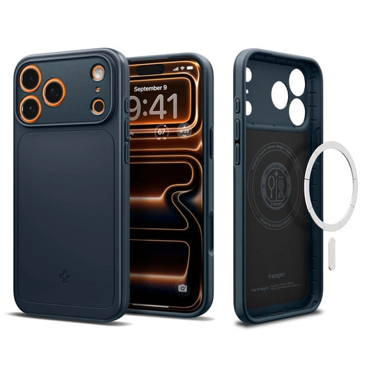 SPIGEN THIN FIT MAG MAGSAFE iPhone 17 Pro Max készülékhez tok – Metal Slate -   a Domshop kínálatából