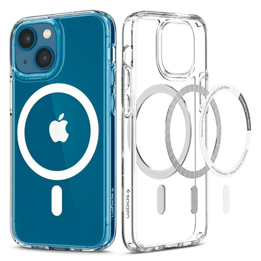 SPIGEN ULTRA HYBRID MAG MAGSAFE iPhone 13 Mini tok készülékhez fehér -  iPhone 13 Mini tok a Domshop kínálatából