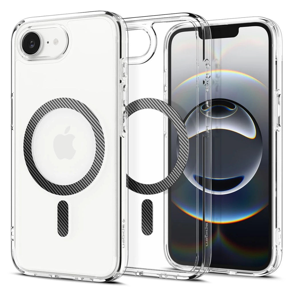 SPIGEN ULTRA HYBRID MAG MAGSAFE iPhone 16E készülékhez tok Carbon Fiber -  iPhone 16e tok a Domshop kínálatából