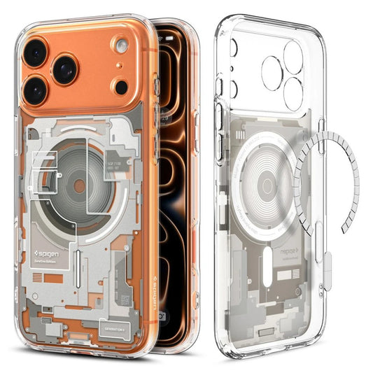 SPIGEN ULTRA HYBRID MAG MAGSAFE iPhone 17 Pro készülékhez Zero One tok természetes titán -  iPhone 17 Pro tok a Domshop kínálatából