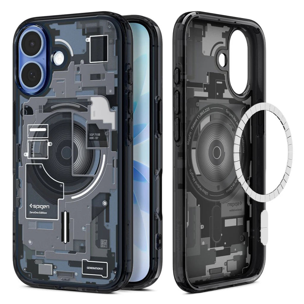 SPIGEN ULTRA HYBRID MAG MAGSAFE iPhone 17 ZERO ONE készülékhez tok fekete -  iPhone 17 tok a Domshop kínálatából