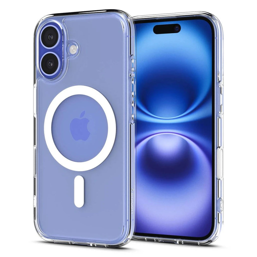 SPIGEN ULTRA HYBRID ”T” MAG MAGSAFE iPhone 16 készülékhez tok fehér -  iPhone 16 tok a Domshop kínálatából