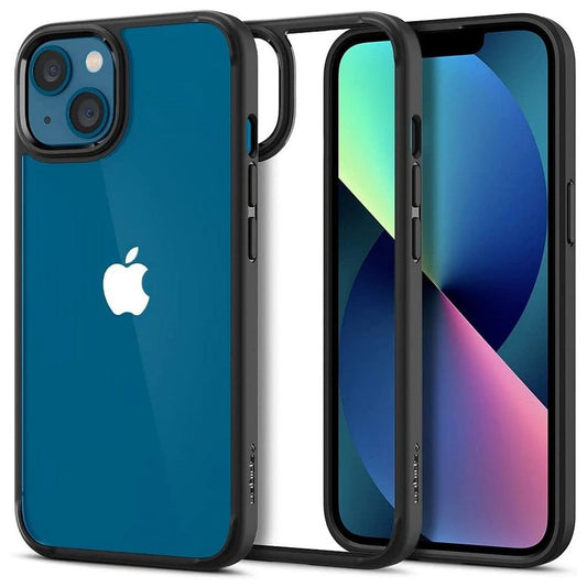 SPIGEN ULTRA HYBRID iPhone 13 készülékhez tok, matt fekete -  iPhone 13/14 tok a Domshop kínálatából