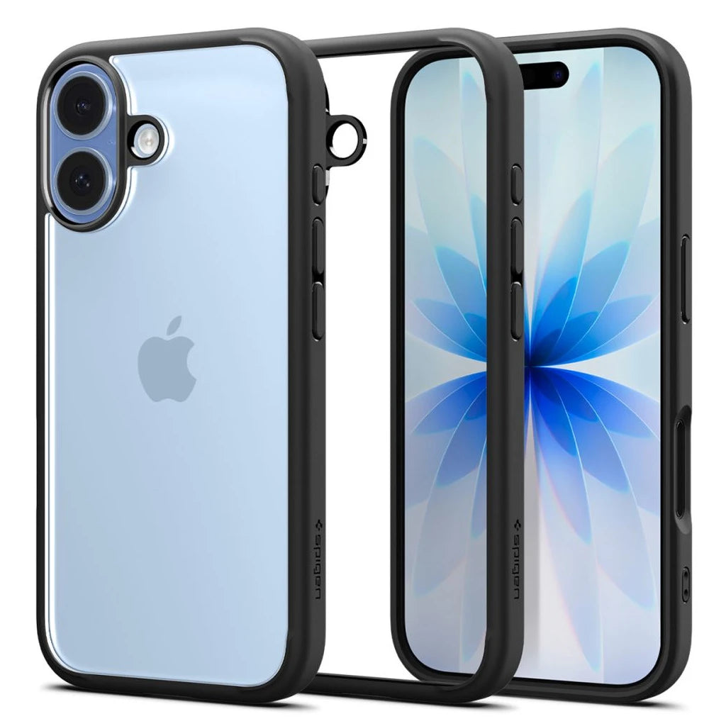 SPIGEN ULTRA HYBRID iPhone 17 tok készülékhez matt fekete -  iPhone 17 tok a Domshop kínálatából