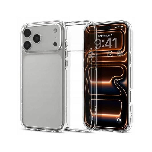 SPIGEN ULTRA HYBRID tok iPhone 17 Pro készülékhez CRYSTAL CLEAR -  iPhone 17 Pro tok a Domshop kínálatából