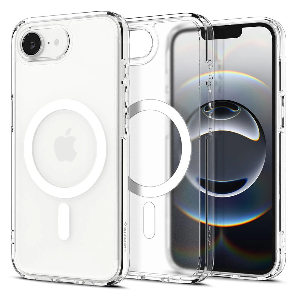 SPIGEN Ultra Hybrid Mag MagSafe iPhone 16E készülékhez tok – fagyos fehér -  iPhone 16e tok a Domshop kínálatából