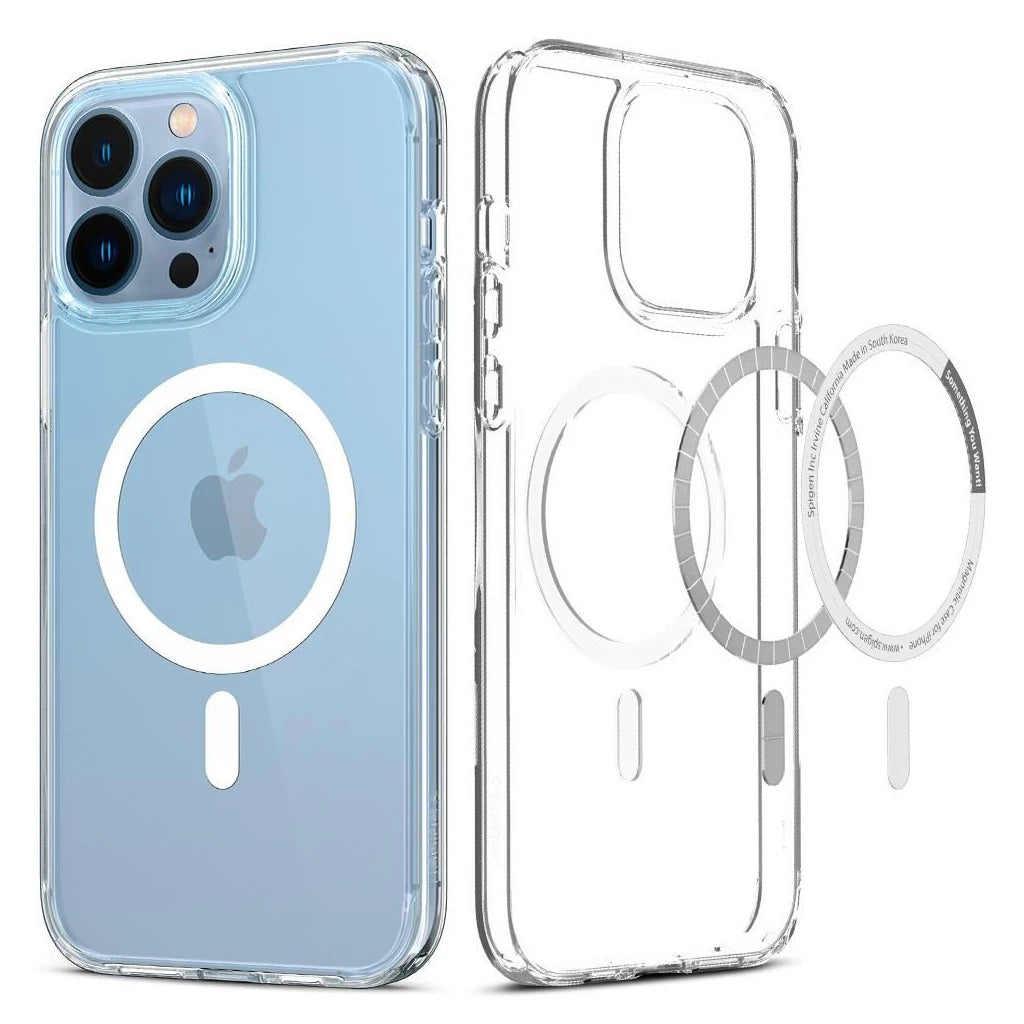 SPIGEN Ultra Hybrid Mag MagSafe tok iPhone 13 Pro készülékhez fehér -  iPhone 13 Pro tok a Domshop kínálatából