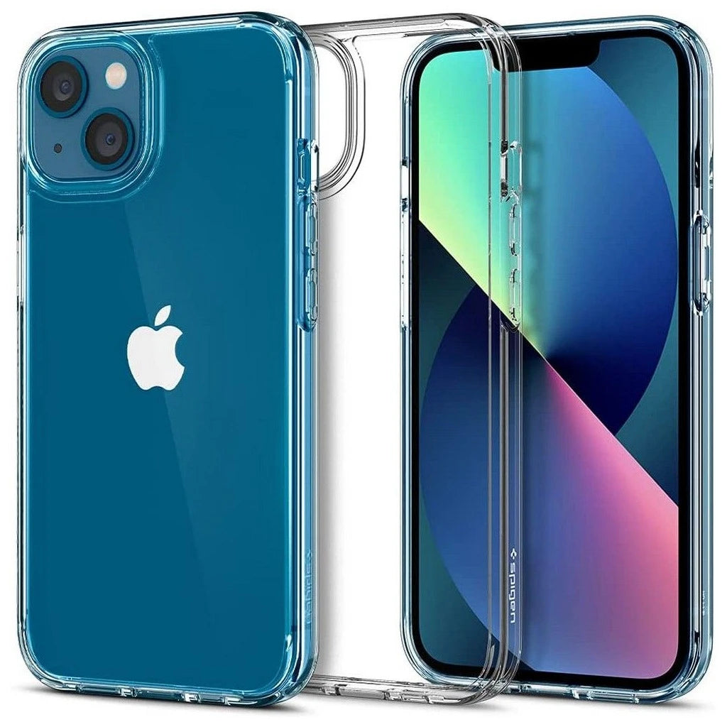 SPIGEN Ultra Hybrid iPhone 13 Mini készülékhez tok Crystal Clear -  iPhone 13 Mini tok a Domshop kínálatából