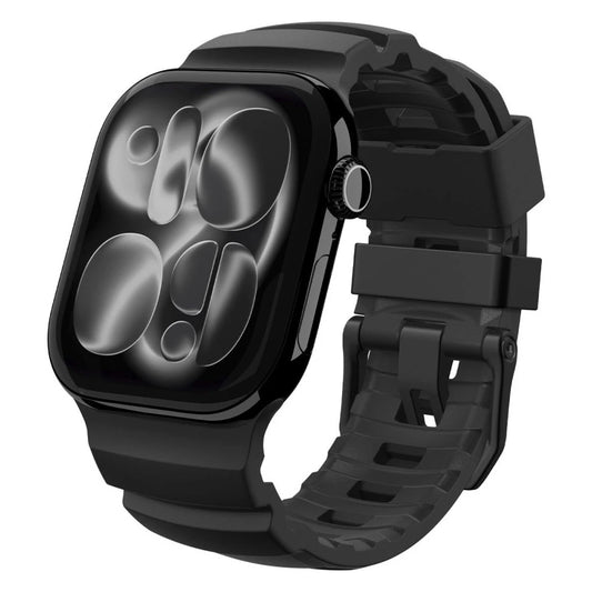 SPIGEN WBS2 szíj Apple Watch 8/9/10/11/SE/ULTRA készülékhez (44/45/46/49 MM) fekete -  Apple Watch Szilikon Szíjak a Domshop kínálatából