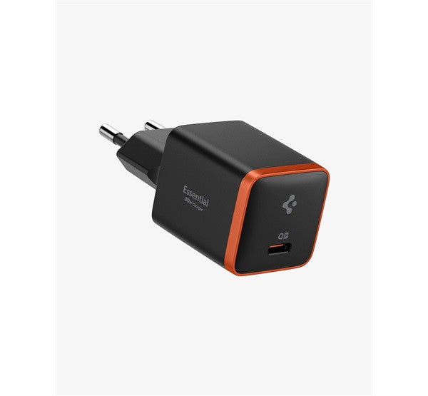 Spigen ArcStation Essential EE301EU töltő adapter, 30W, fekete -  Adapter a Domshop kínálatából