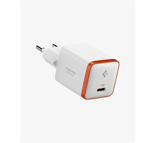 Spigen ArcStation Essential töltő adapter, 30W, fehér EE301EU -  Adapter a Domshop kínálatából