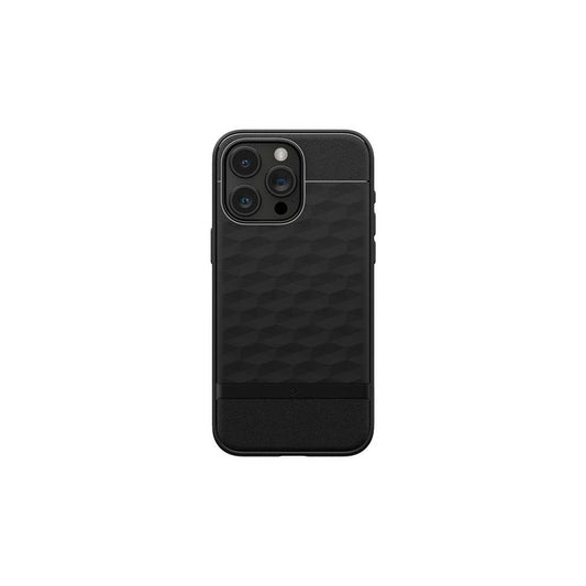 Spigen Caseology Parallax MAG iPhone 15 Pro Max készülékhez 6.7" Magsafe tok, matt fekete ACS06614 -  iPhone 15 Pro Max tok a Domshop kínálatából