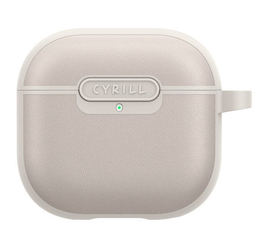 Spigen Cyrill Kajuk AirPods 4 tok, Cream, szürke-bézs -  AirPods 4 tok a Domshop kínálatából