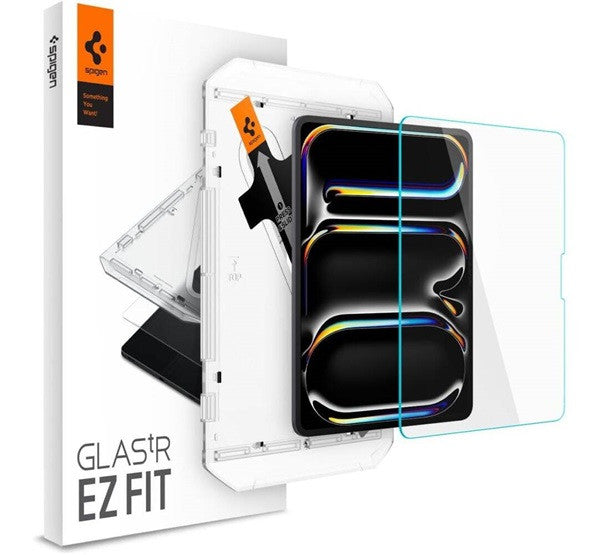 Spigen Glas.tR EZ Fit iPad Pro 13" (2024) tempered glass kijelzővédő fólia felhelyező kerettel -  iPad Pro 13" (2024) fólia a Domshop kínálatából