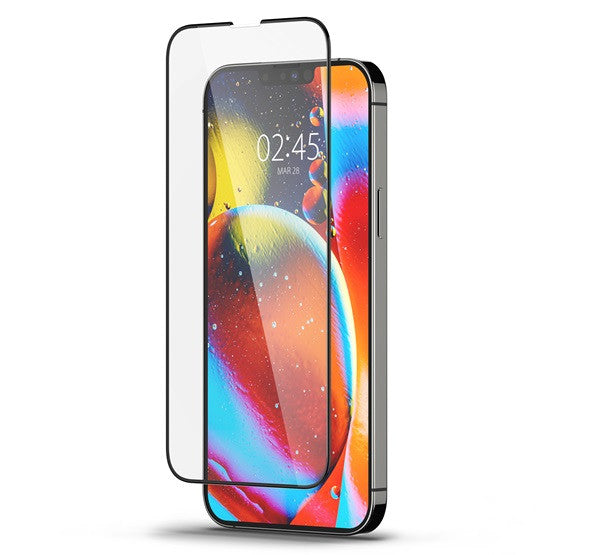 Spigen Glass FC Apple iPhone 16e / 13 / 14 / 13 Pro Tempered kijelzővédő fólia, fekete -  iPhone 13/13Pro/14/16e fólia a Domshop kínálatából