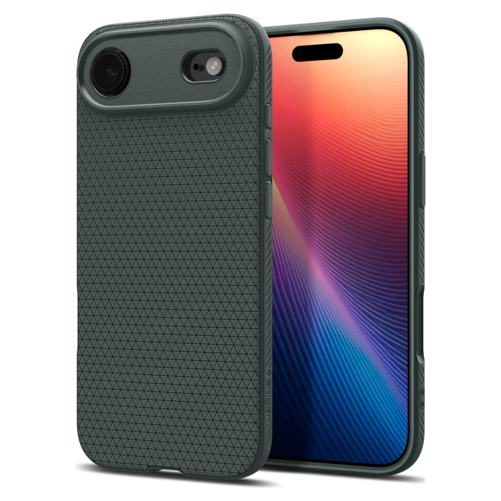 Spigen Liquid Air tok iPhone Air készülékhez zöld -  iPhone 17 Air tok a Domshop kínálatából