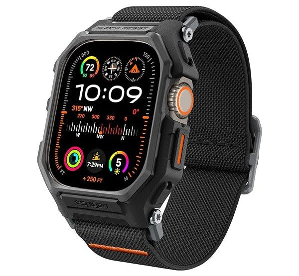 Spigen Lite Fit Pro Apple Watch Ultra 2 / 1 49mm tok / szíj, matt fekete -  Apple Watch Tokok a Domshop kínálatából